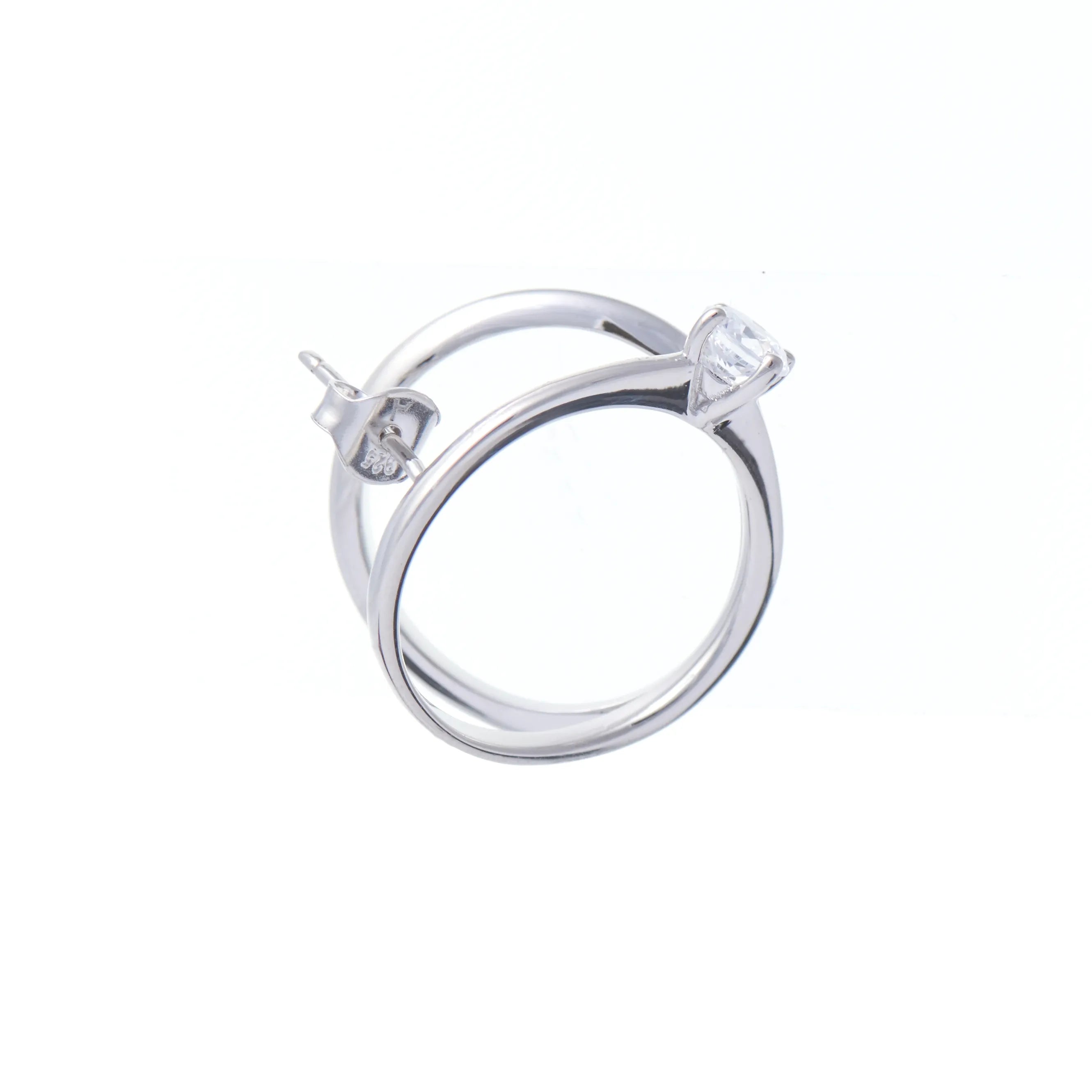 ‘Shop Now' Wedding Ring Earring - A-D-JUST - ALSOLIKE