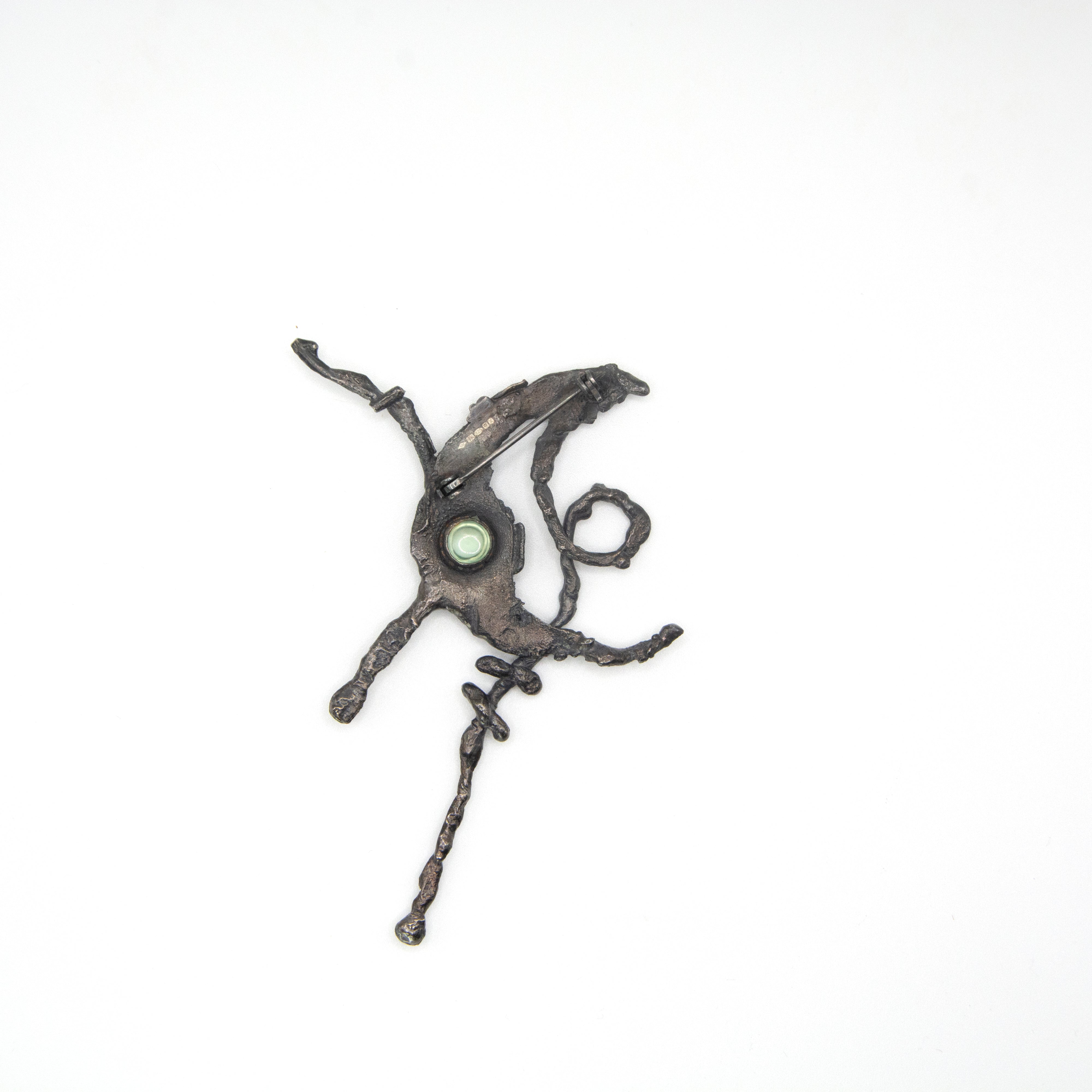 'Gaze' Moon Brooch - GAZEN - ALSOLIKE
