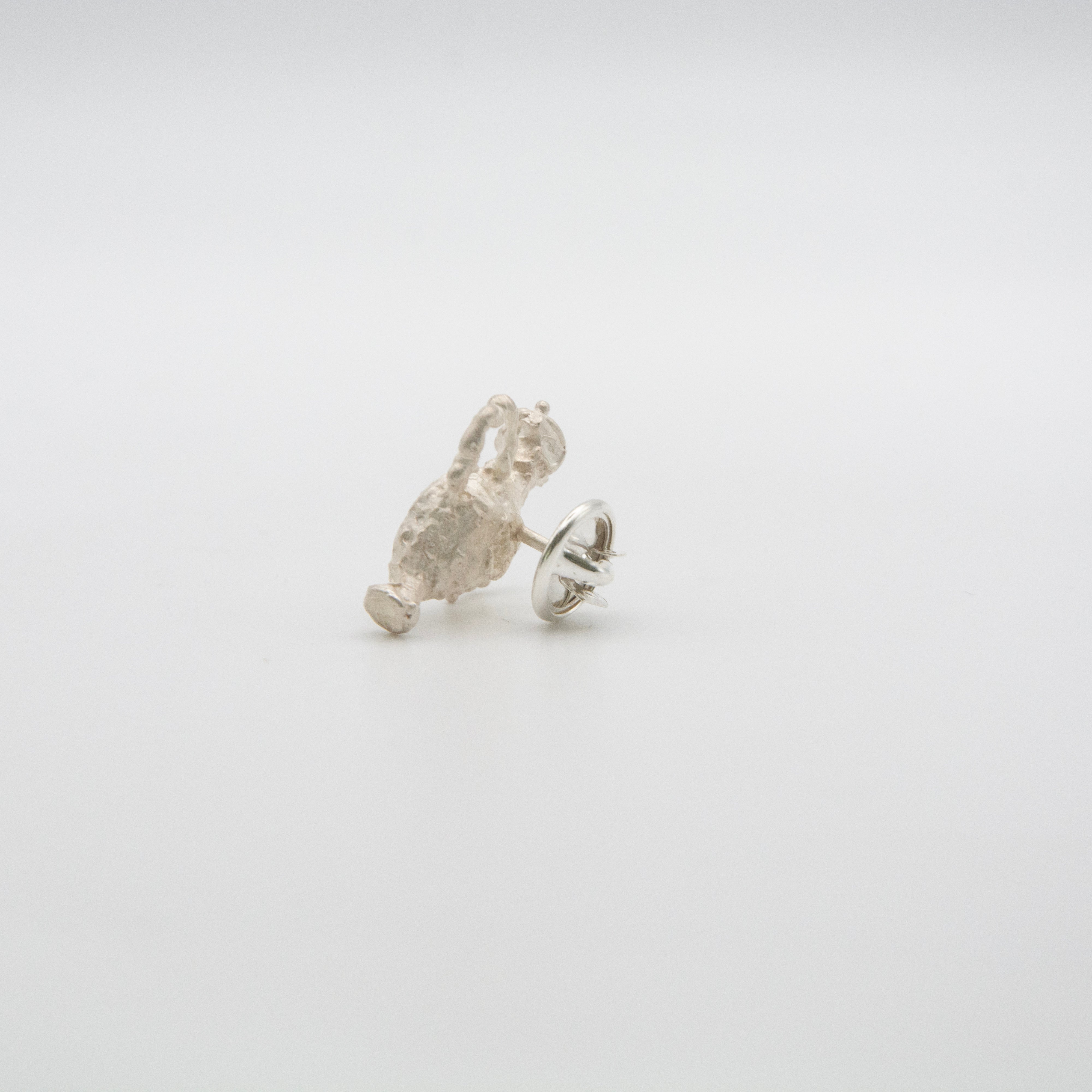 VASE TALISMAN BROOCH (SILVER) - Hanying - ALSOLIKE