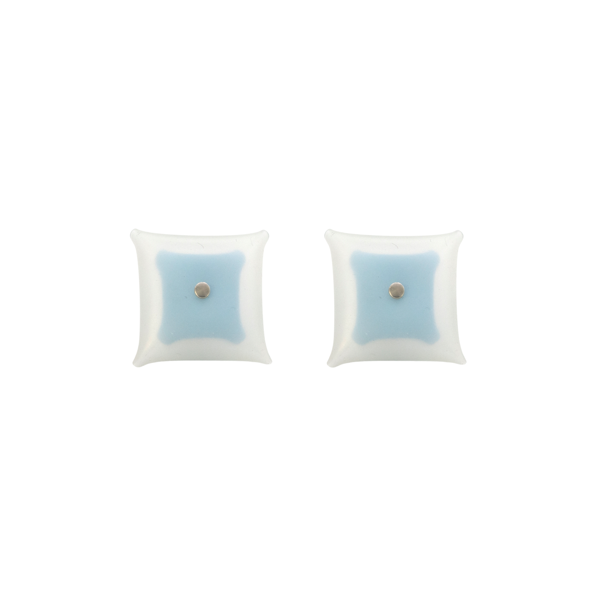 Caiyang Yin Silicone Stuffed Cushion Earrings - ALSOLIKE
