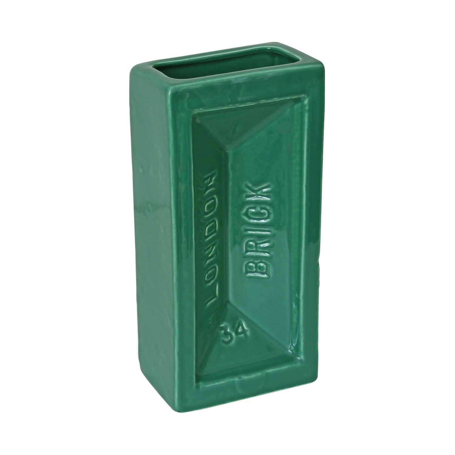 London Brick Vase Green - StolenForm - ALSOLIKE