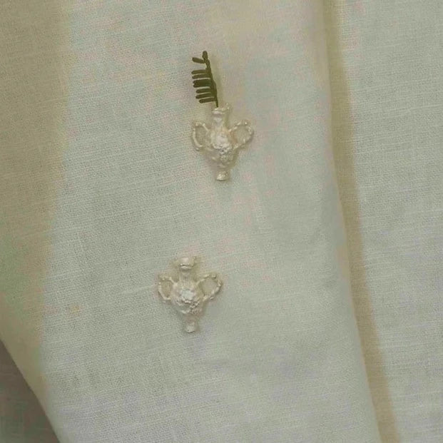VASE TALISMAN EARSTUDS (SILVER) - Hanying - ALSOLIKE