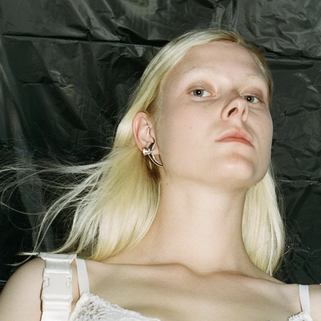 ‘Shop Now' Ring Earring Set - A-D-JUST - ALSOLIKE