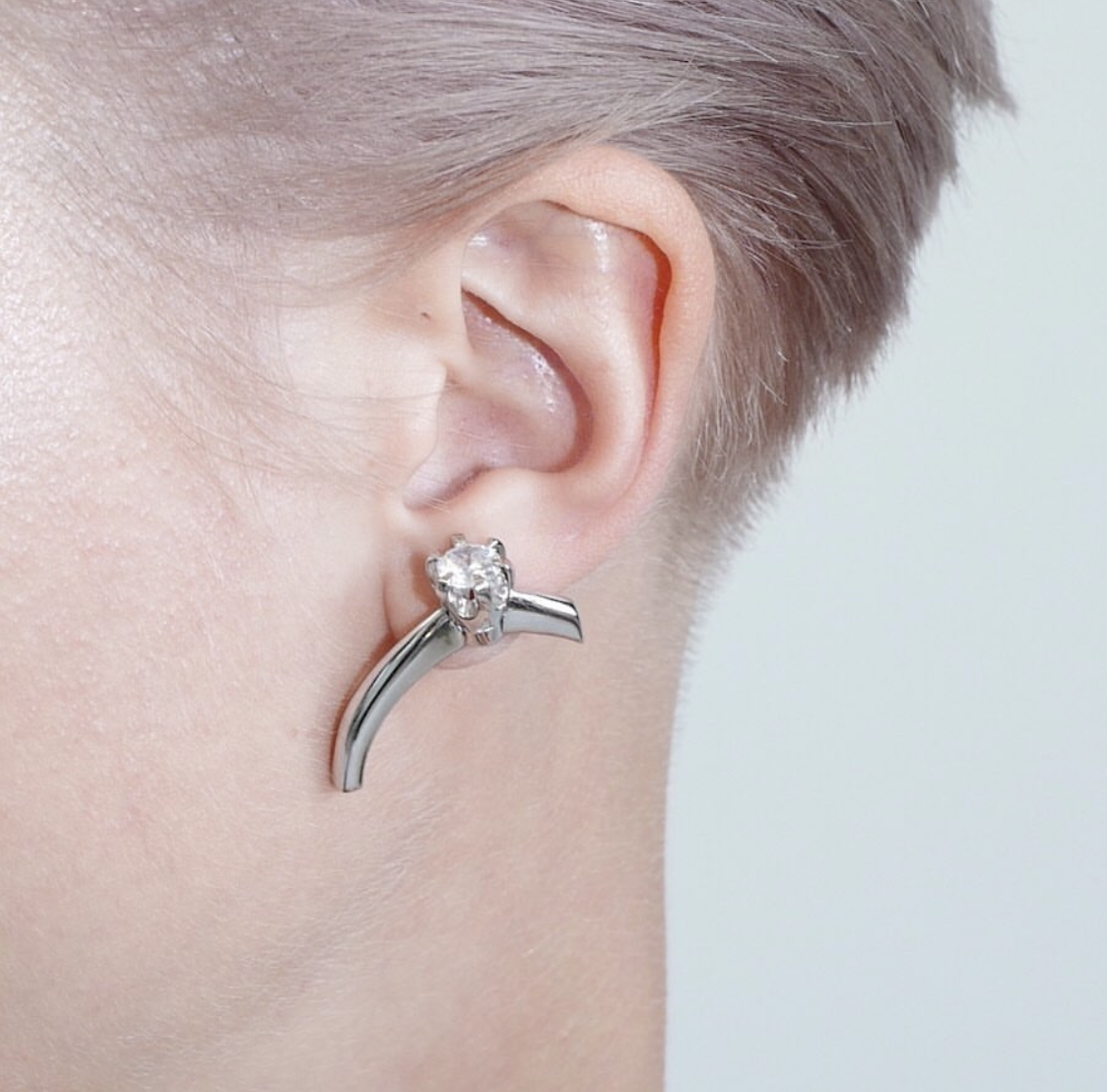 ‘Shop Now' Ring Earring Set - A-D-JUST - ALSOLIKE