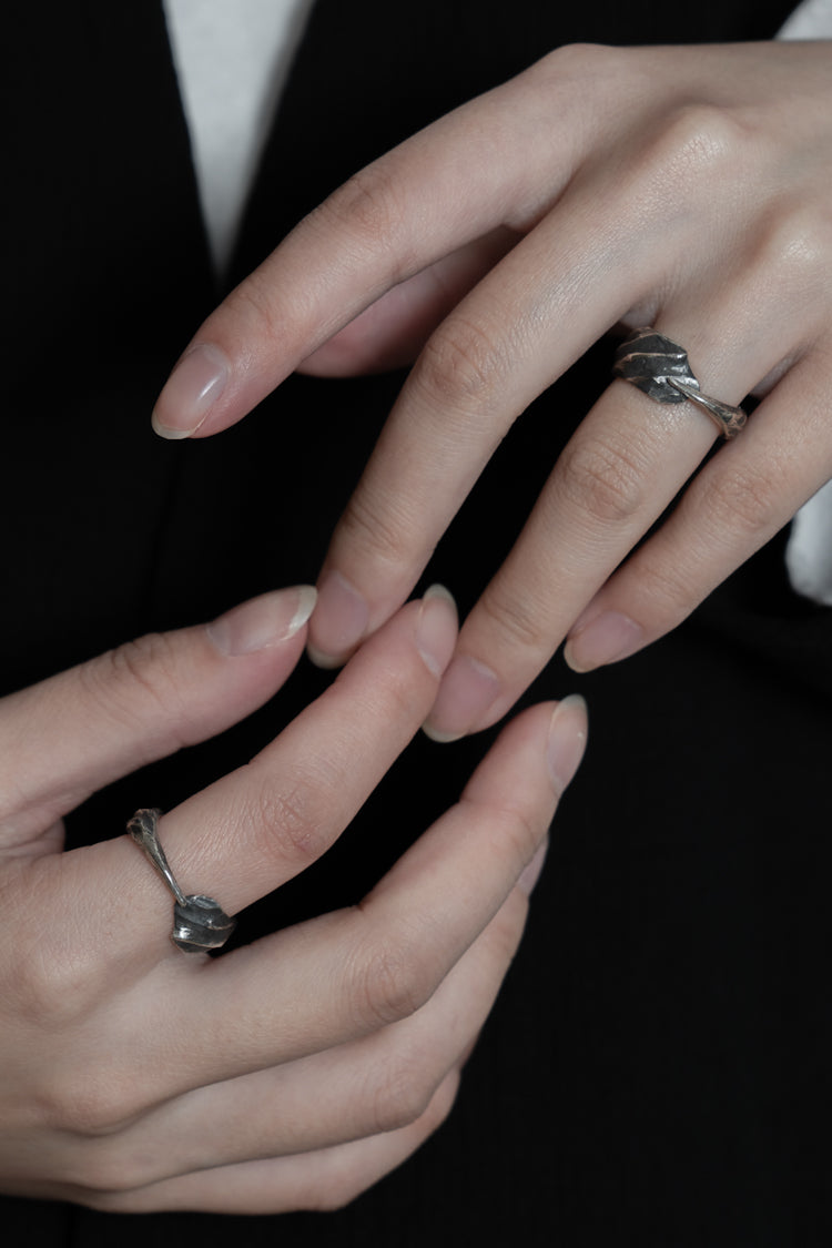 'Texture Collection' Wind Ring - M.Wong - ALSOLIKE