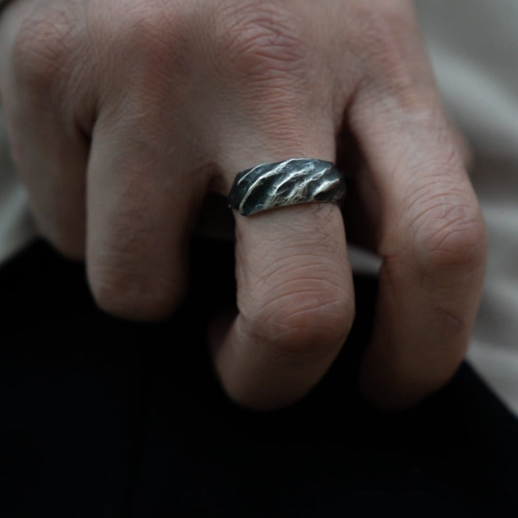 'Texture Collection' Wind Ring - M.Wong - ALSOLIKE