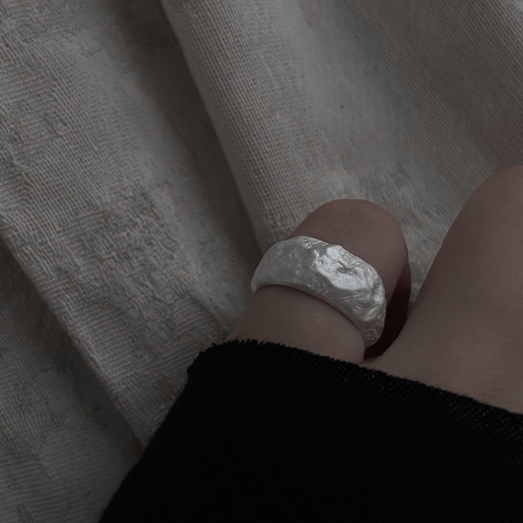 'Texture Collection' Earth Ring - M.Wong - ALSOLIKE