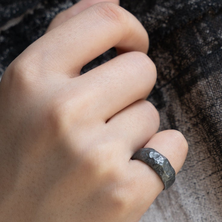'Texture Collection' Earth Ring - M.Wong - ALSOLIKE