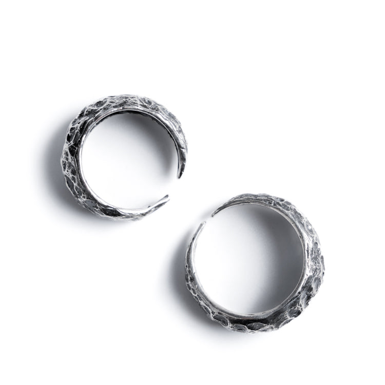 'Texture Collection' Moon Ring - M.Wong - ALSOLIKE