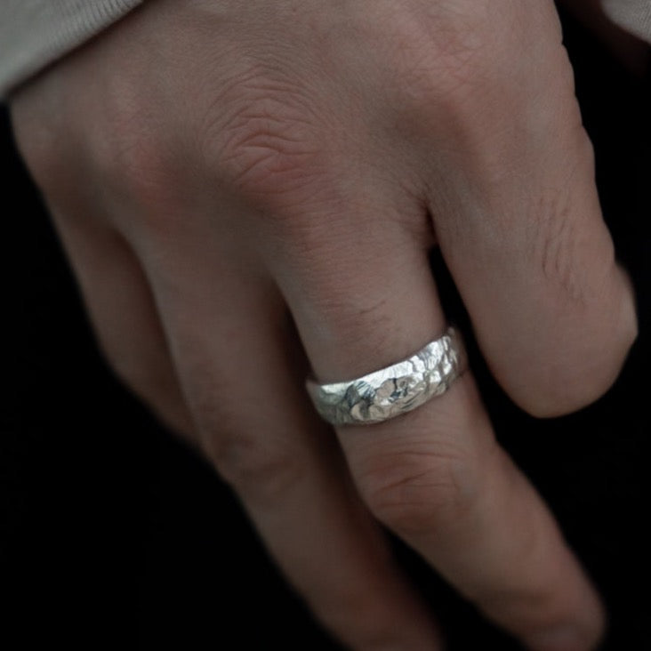 'Texture Collection' Earth Ring - M.Wong - ALSOLIKE