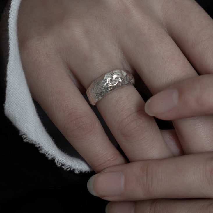 'Texture Collection' Earth Ring - M.Wong - ALSOLIKE