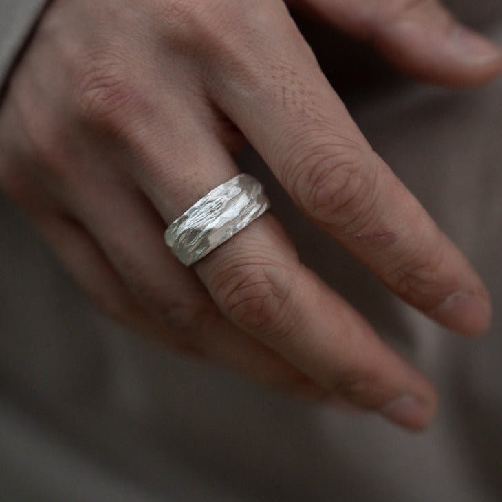 'Texture Collection' Water Ring - M.Wong - ALSOLIKE