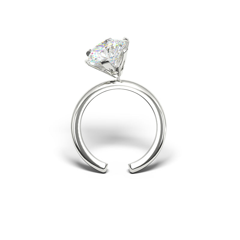 Toggler Wobbly Zirconia Ring