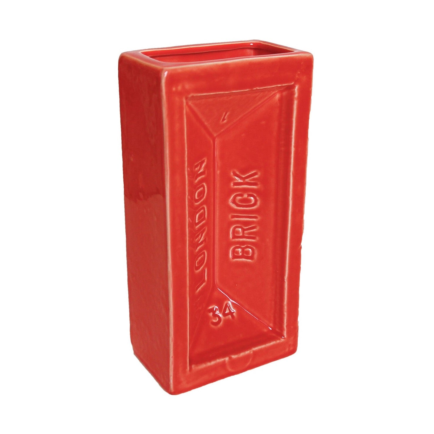 London Brick Vase Orange - StolenForm - ALSOLIKE
