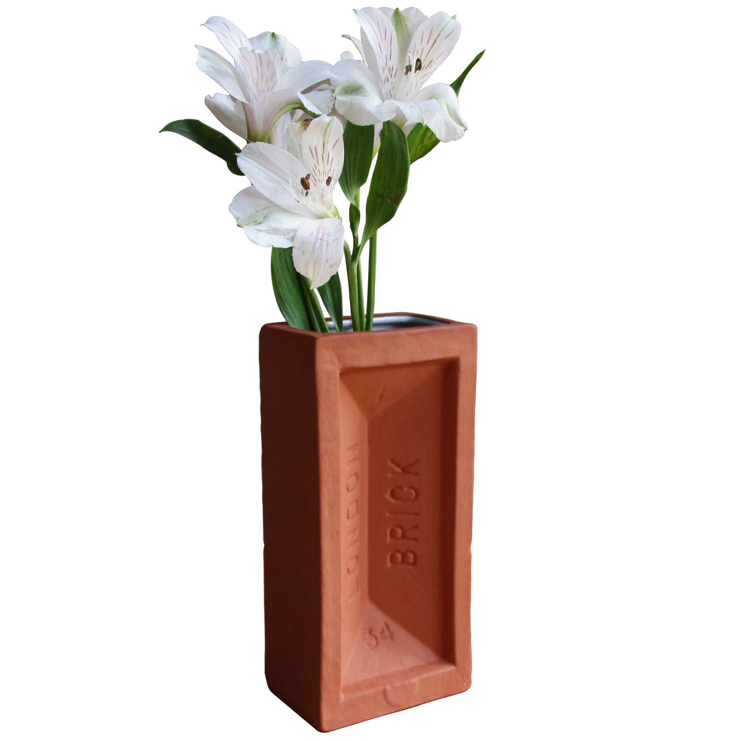 StolenForm London Brick Vase Terracota - ALSOLIKE