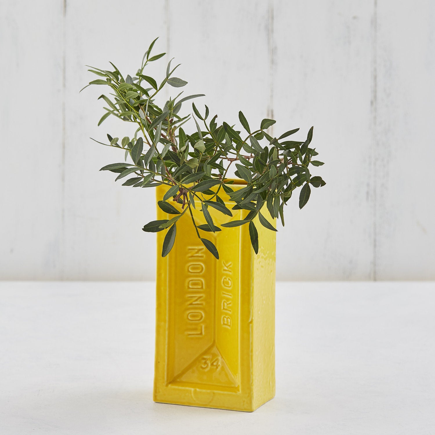 London Brick Vase Yellow - StolenForm - ALSOLIKE