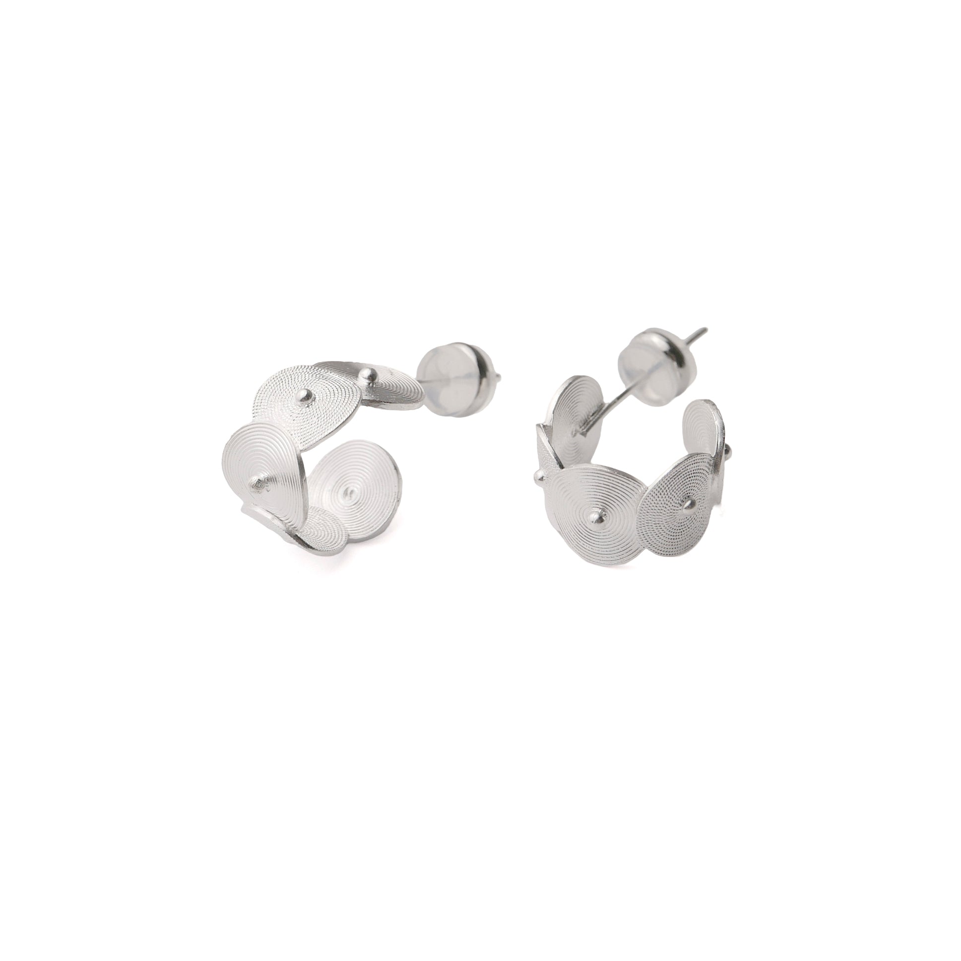 Cen Whirlpool Stack Earrings