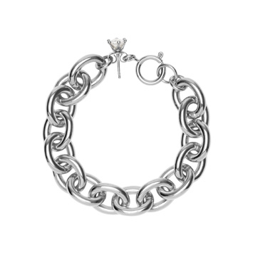 D'heygere The Singe Bride Solitaire Chain Bracelet
