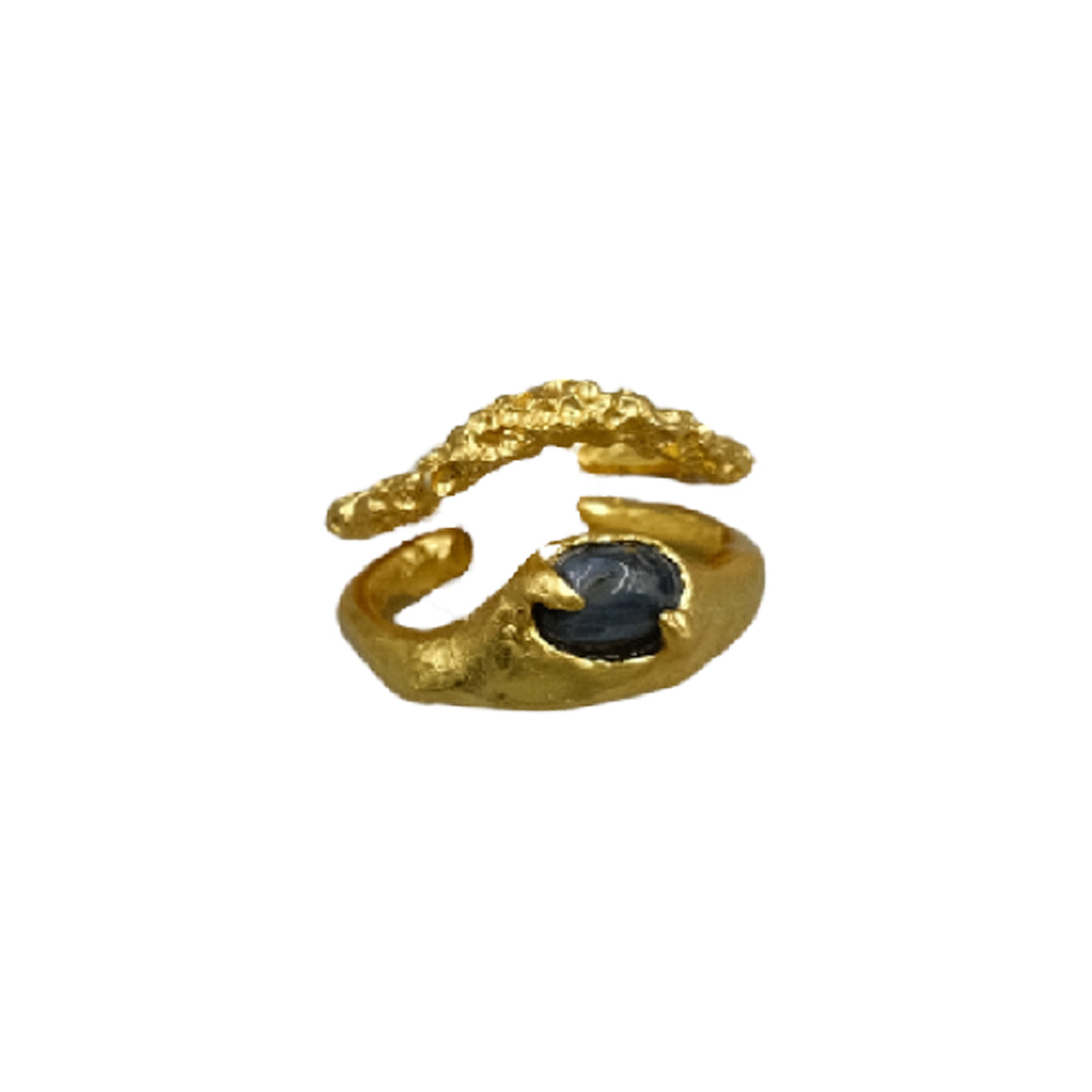 FOUNDRY BOUNDARY Pietersite Gold Rings Set