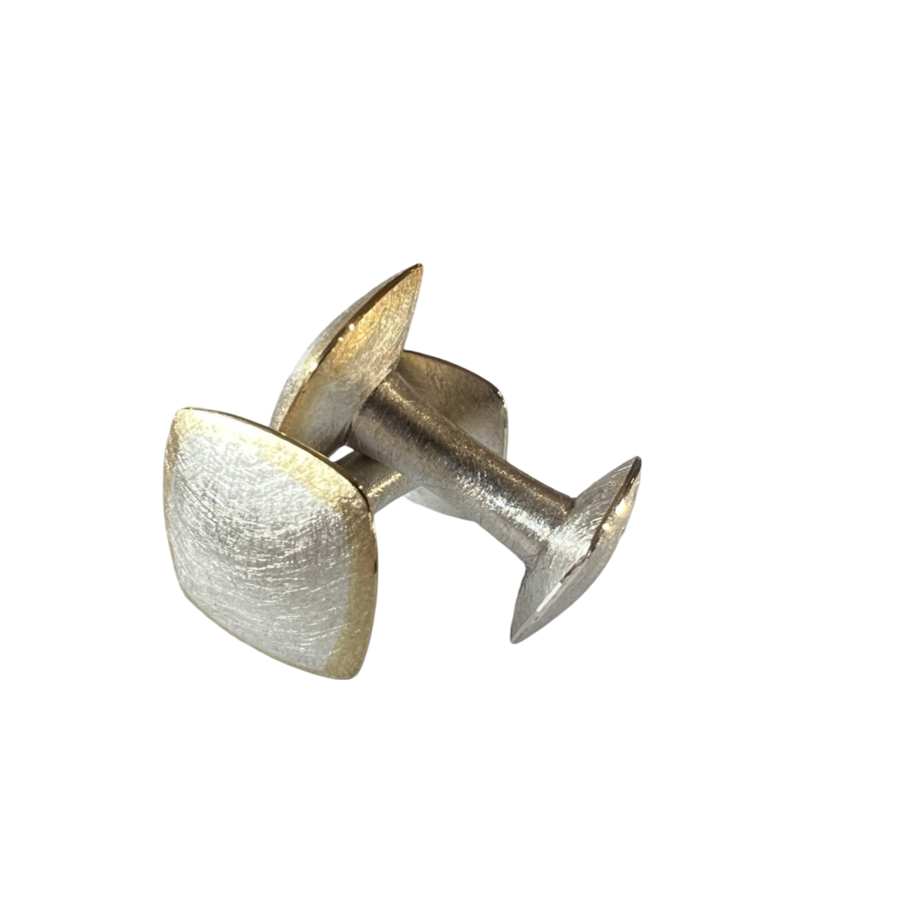 Sheng Zhang Silhouette Two-tone Cufflinks