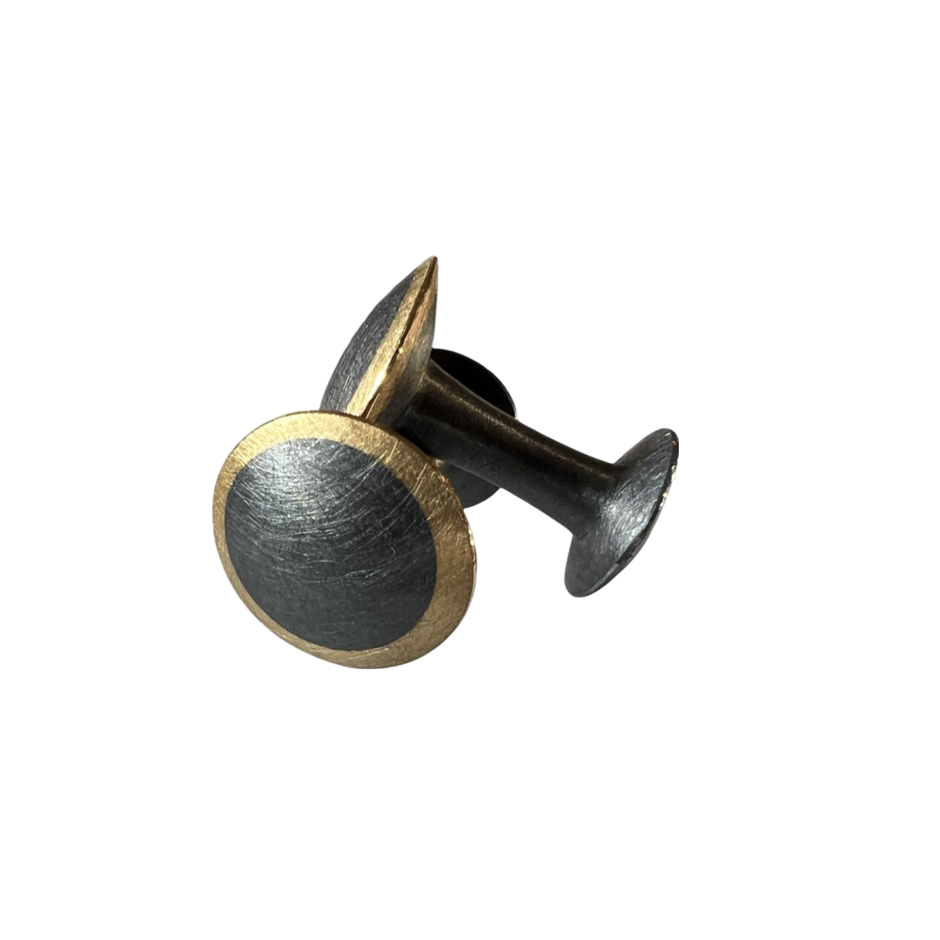 Sheng Zhang Silhouette Two-tone Cufflinks