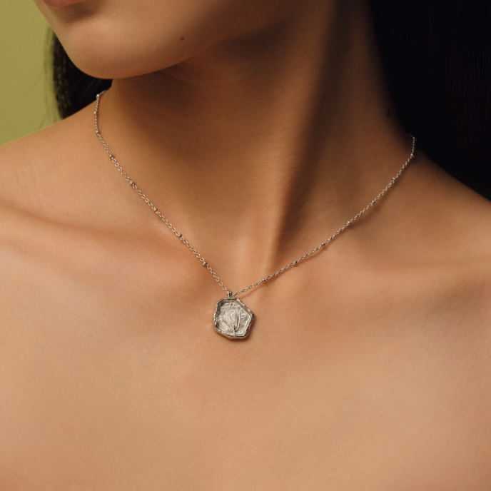 RoundFace Effect Necklace