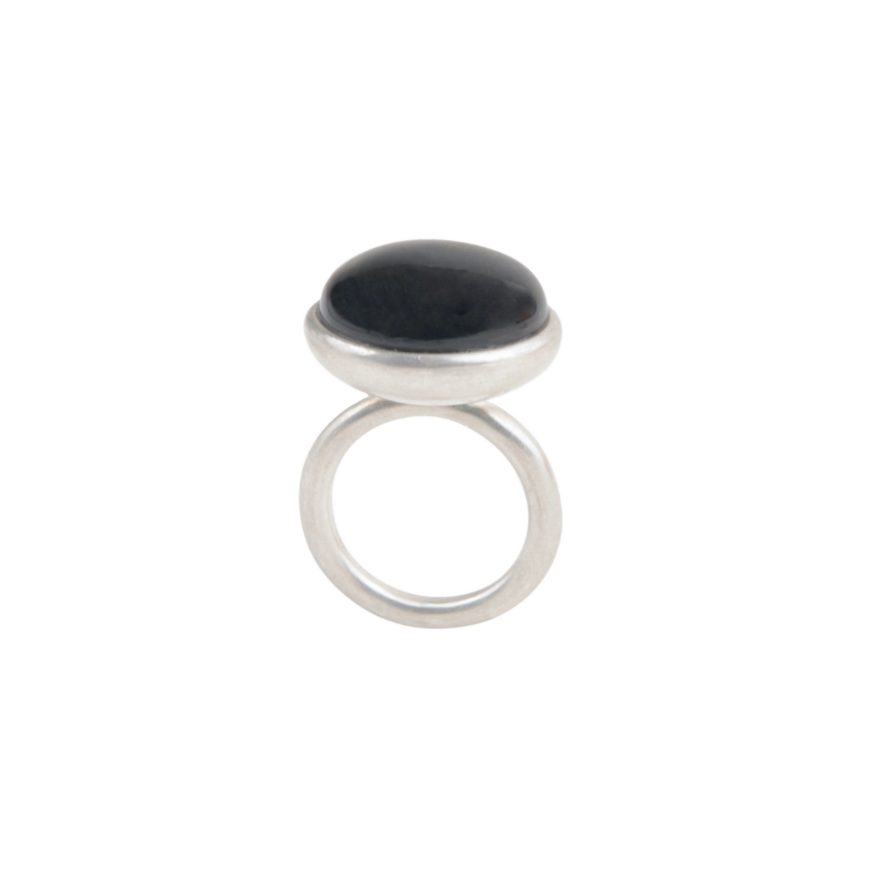 Loom Obsidian Jumbo Ring