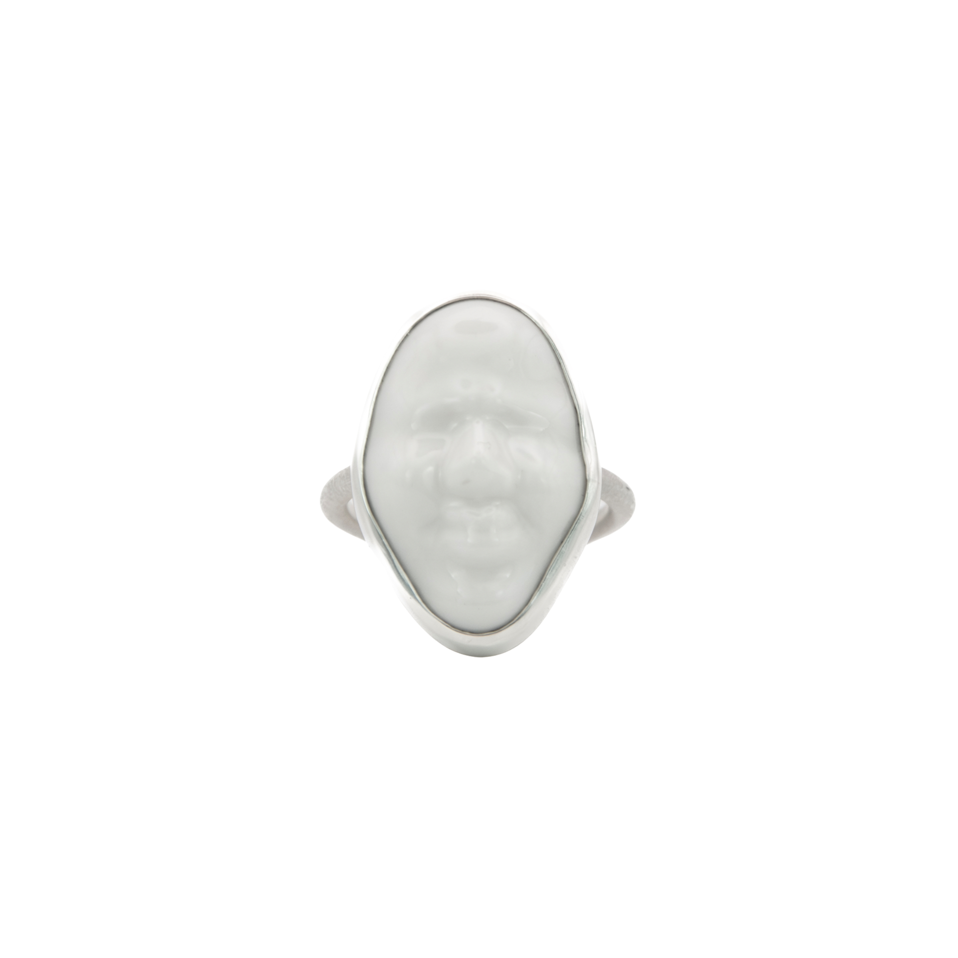 Caiyang Yin Social Mask White Ring