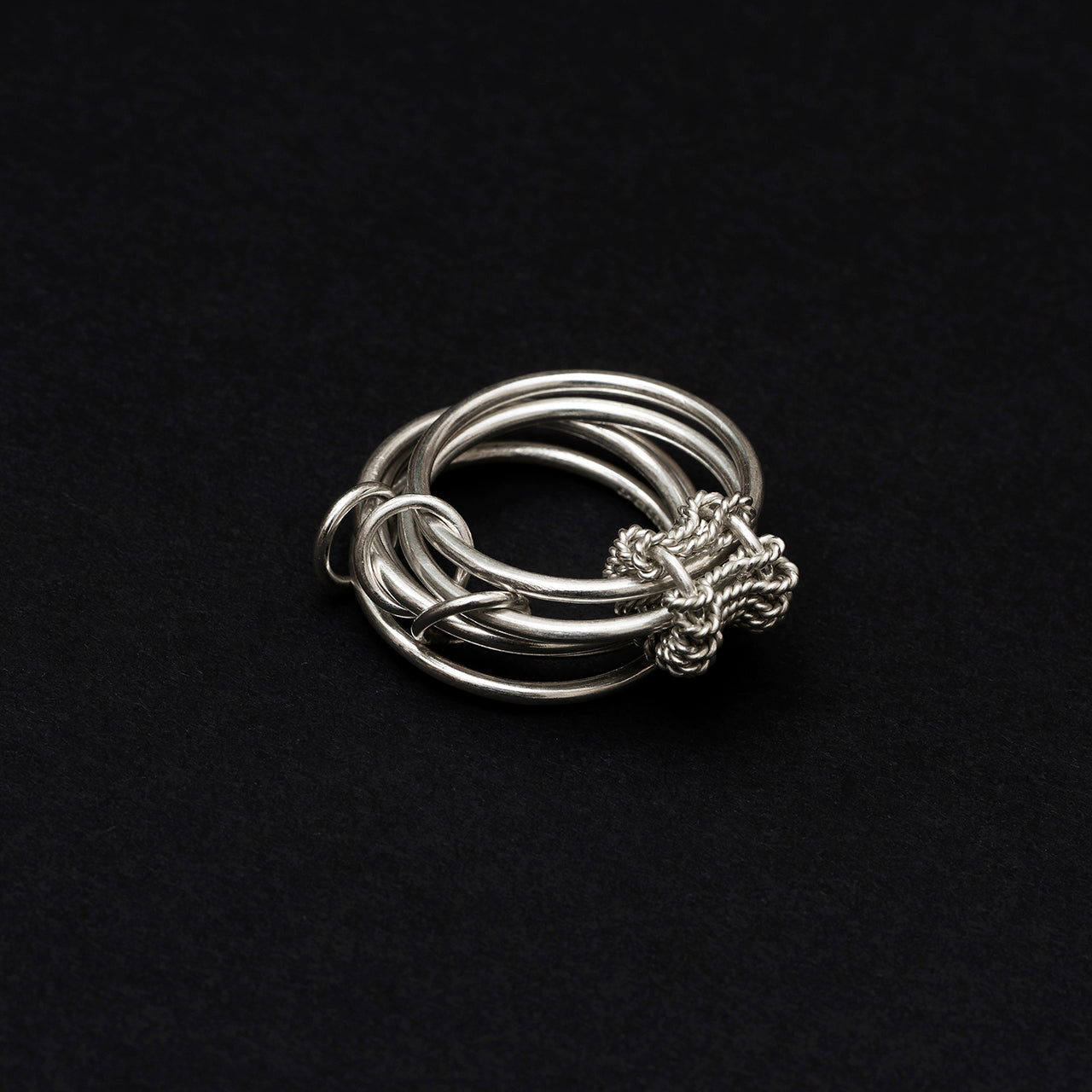 Ruth Leslie 3 Bands Fidget Ring