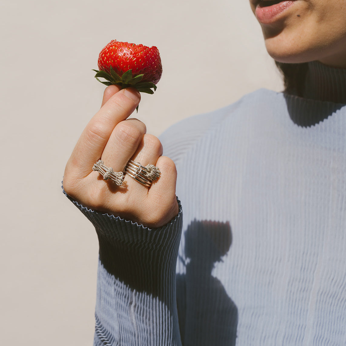 Ruth Leslie 3 Bands Fidget Ring