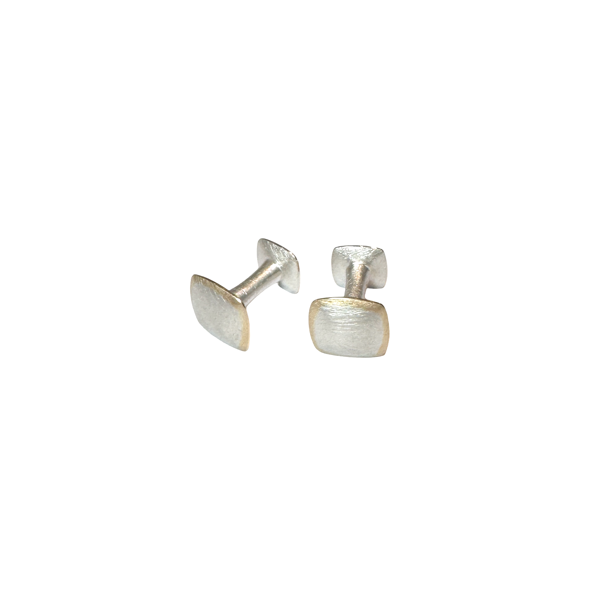 Sheng Zhang Silhouette Two-tone Cufflinks