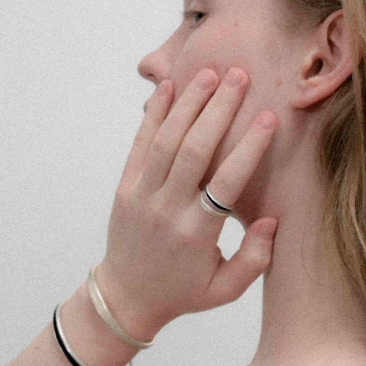 Loom Flowing Enamel Open Ring