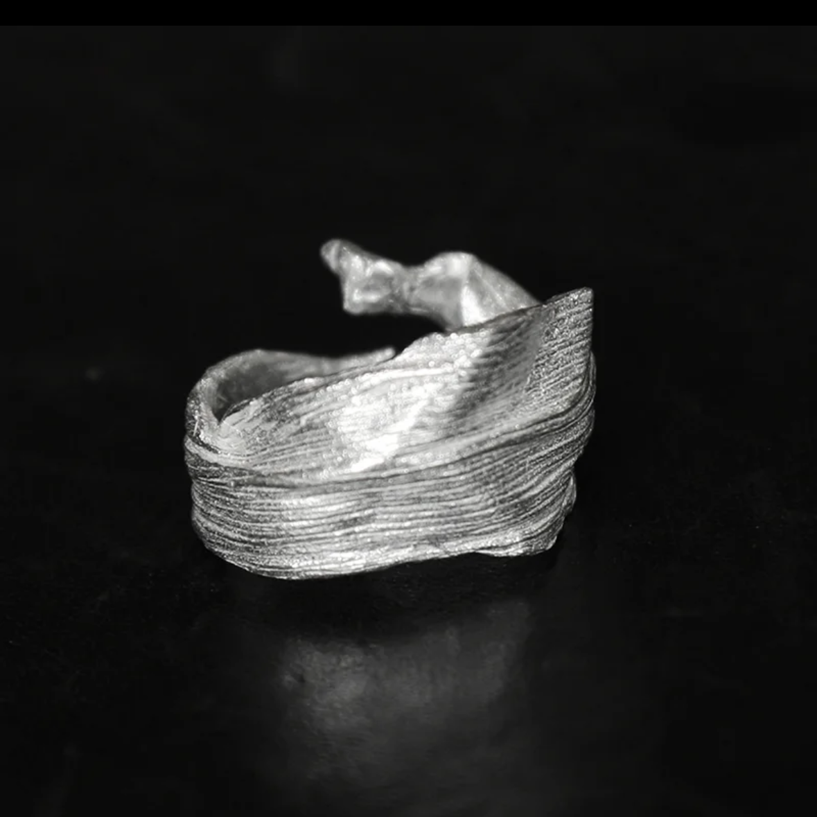 Aokinside Dried Leaf Ring