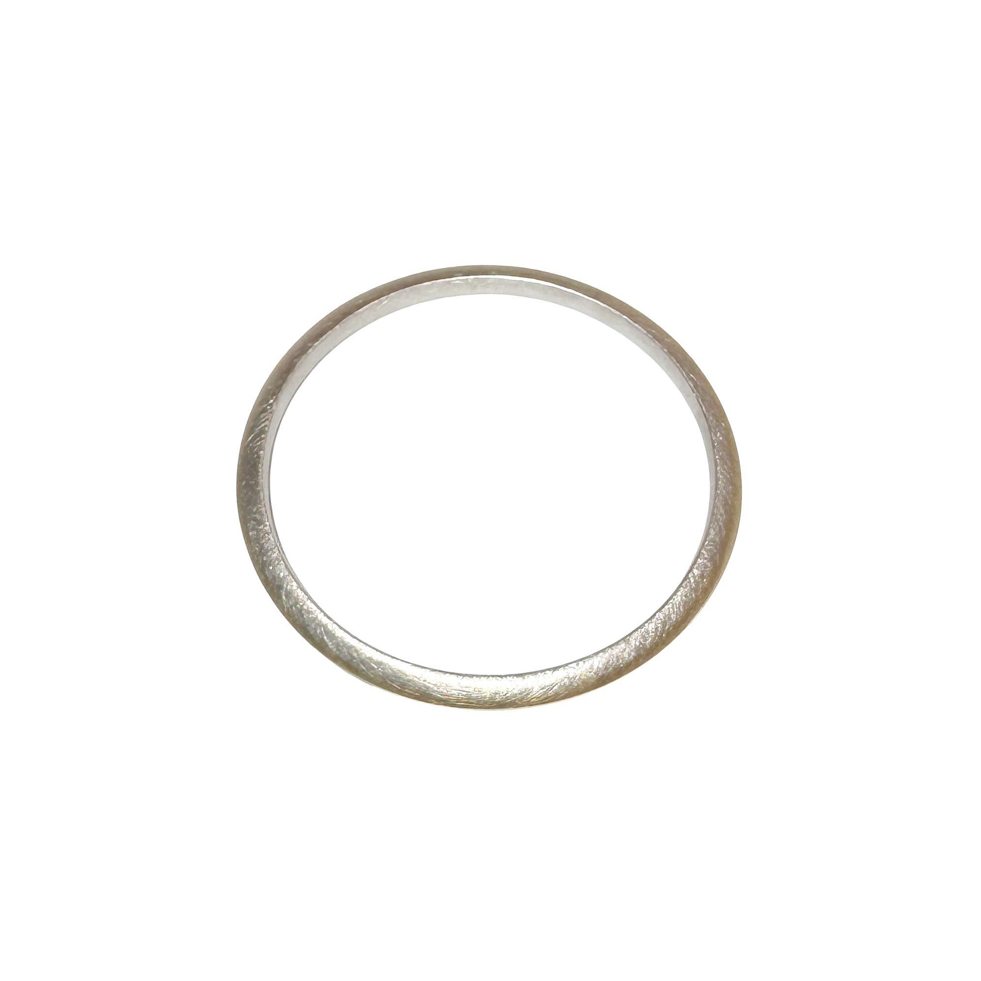 Sheng Zhang Silhouette Two-tone Circle Bangle