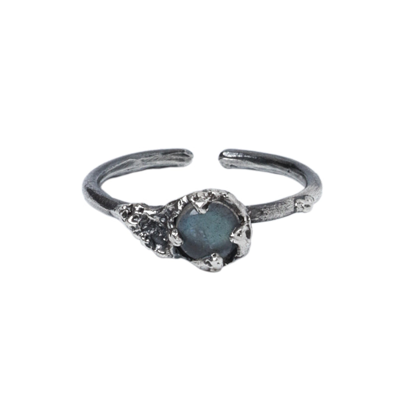 M.Wong Radiant Harmony Moonlight Slim Ring