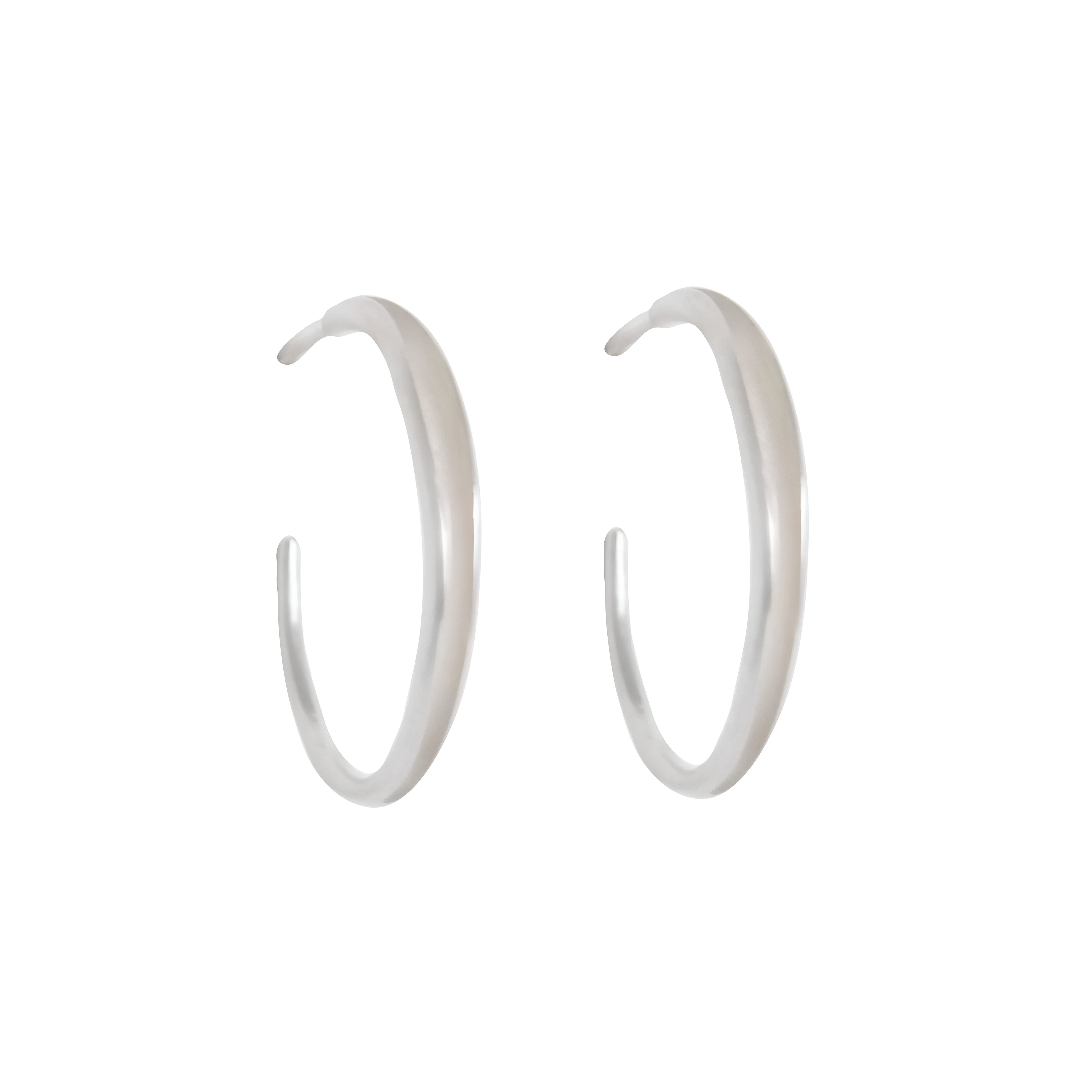 Loom Flowing Enamel Ear Hoops