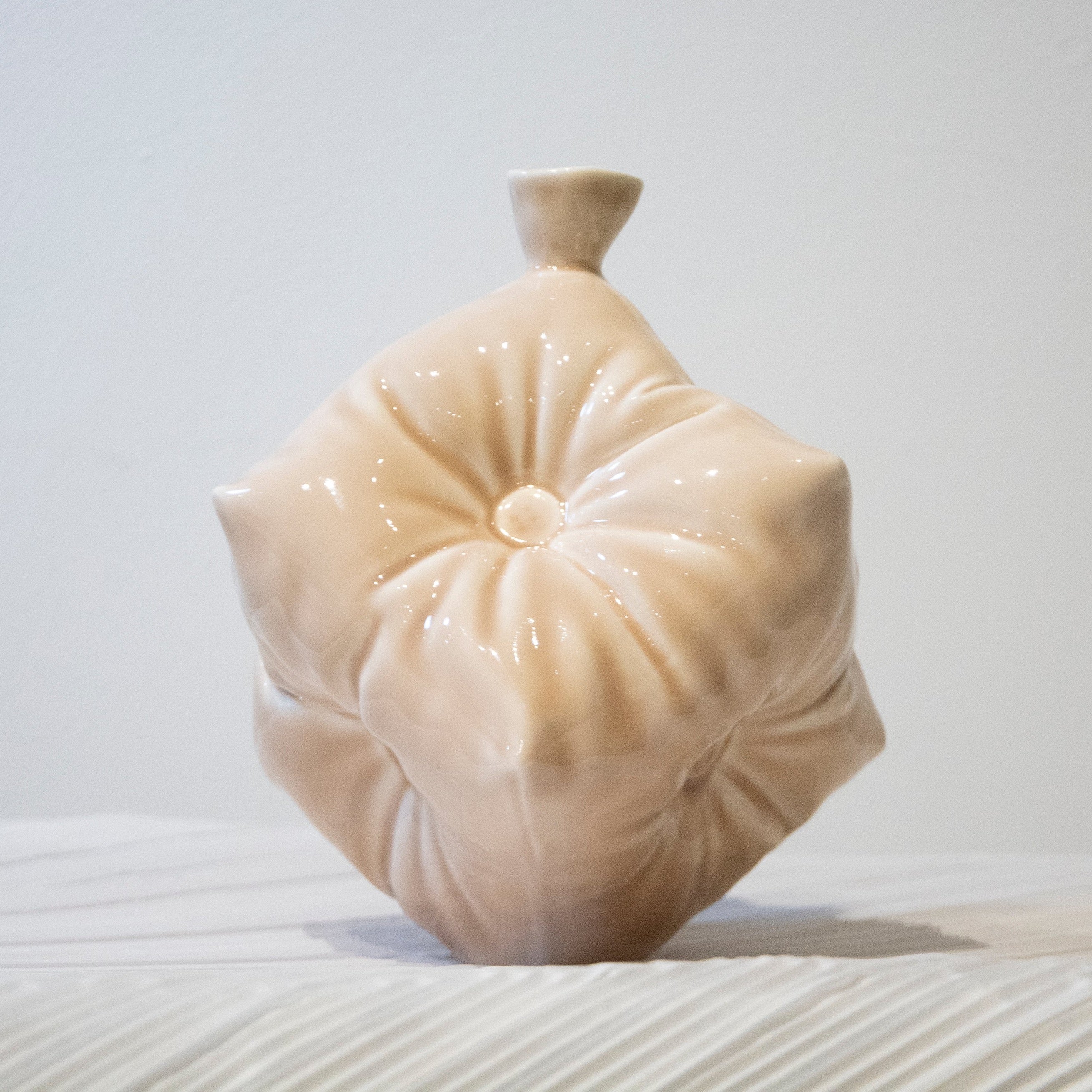 Yifan Renxu Studio Large Dice Pale-rose Vase - ALSOLIKE