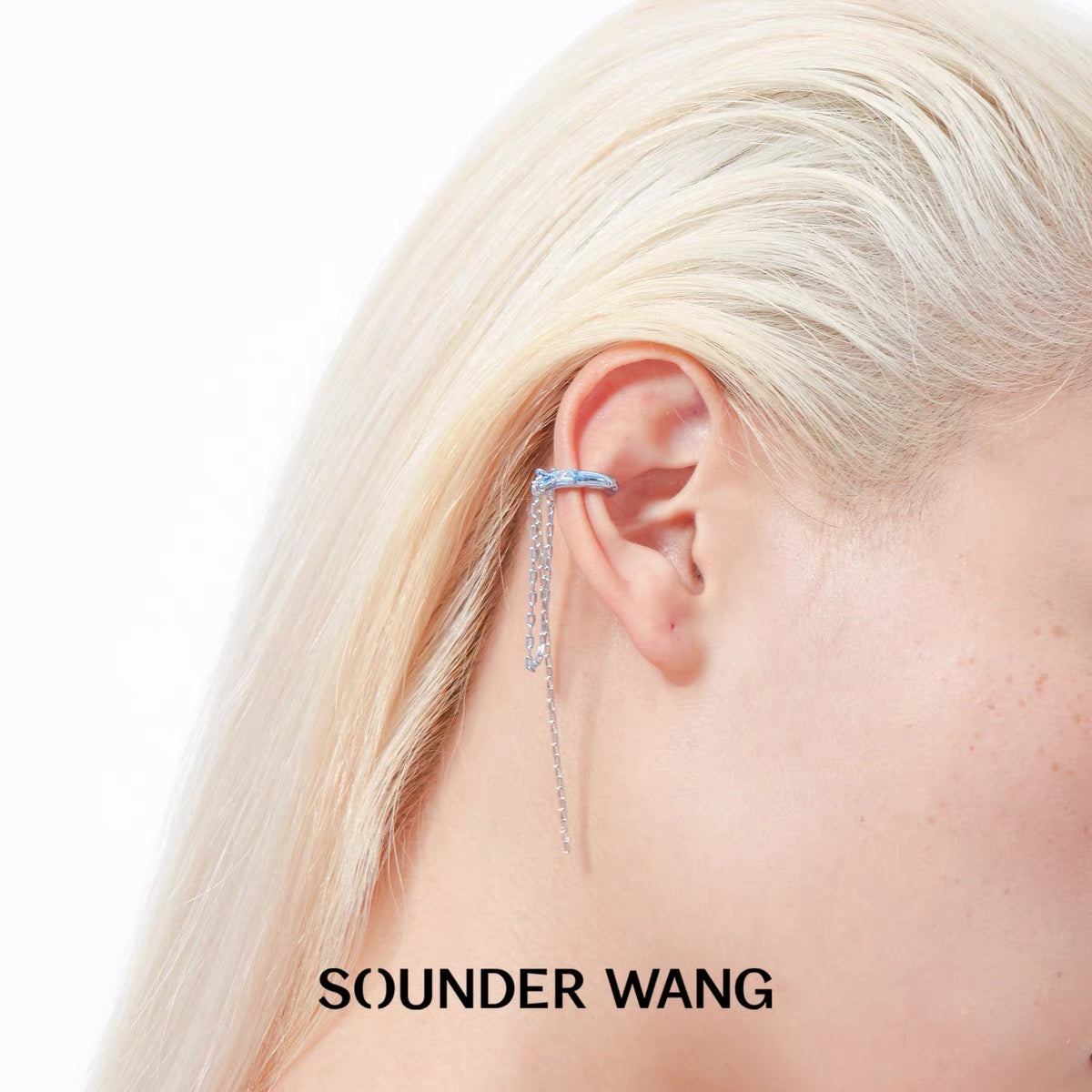 'Sunny Day' Gradient Ear Clip - Sounder Wang - ALSOLIKE