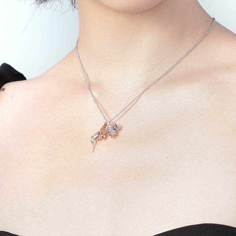 'Phase' Bouquet Necklace - Aesomn Lu - ALSOLIKE